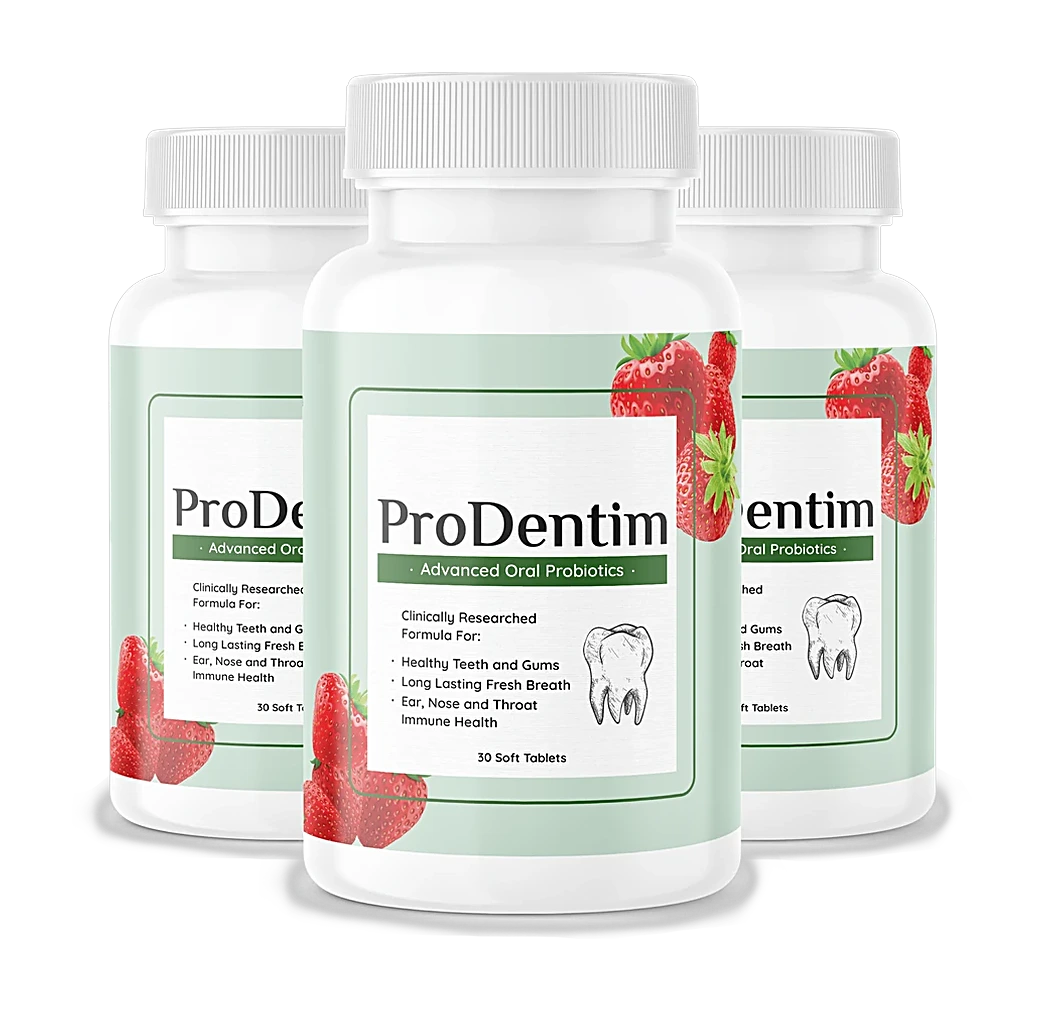 Three bottles of ProDentim