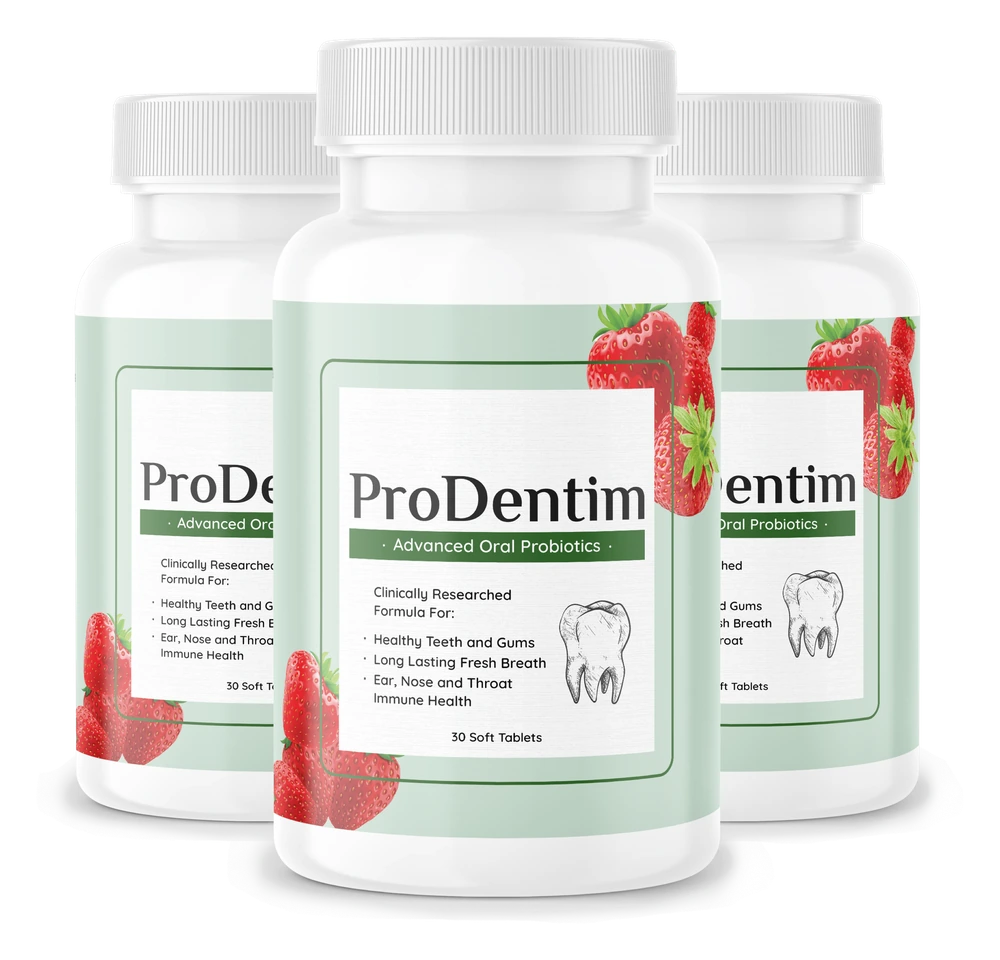 Three bottles of ProDentim
