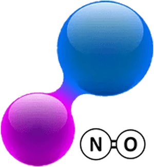 A nitric oxide molecule