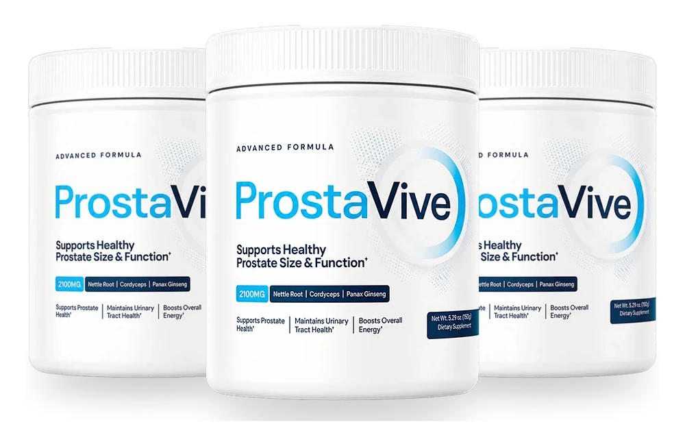 Three tubs of ProstaVive